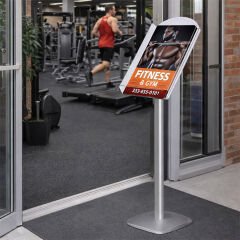 Multi Dekoratif Broşür Standı - Ayaklı Broşür Standı