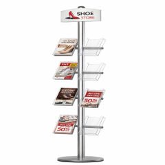 Vertical Ordered Çift Sıra Broşürlük & Ayaklı Broşür Standı