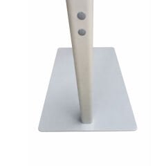 3 Katlı Sac Taban İnfo Reklam Panosu - Eloksal Alüminyum Poster Standı