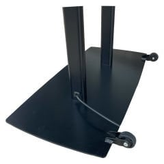 2xA4 Led Işıklı Restoran Menü ve Bilgi Panosu Kilitli Su Geçirmez İç ve Dış Mekan Tekerlekli