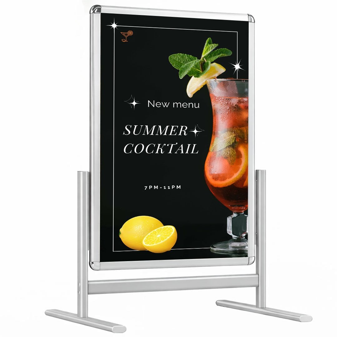 Maki Pano Çift Taraflı Alüminyum Reklam ve Kaldırım Panosu & Tabelası