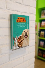 Duvar Tipi Şeffaf Broşürlük - Akrilik Broşür Standı