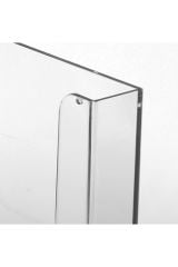 Duvar Tipi Şeffaf Broşürlük - Akrilik Broşür Standı