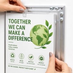 Vision Board Su Geçirmez Poster Sergileme Panosu