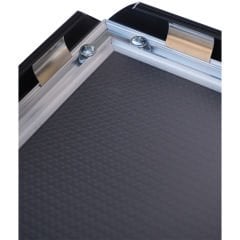 25 mm Siyah Renk Alüminyum Poster Çerçeve Gönye Köşe