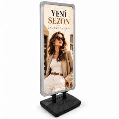 Windra Gri Yeni Nesil Su Tabanlı Dış Mekân Reklam ve Kaldırım Panosu