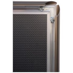 25 mm Bronz Renk Alüminyum Poster Çerçeve Gönye Köşe