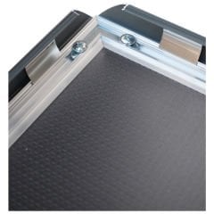 25 mm Antrasit Renk Alüminyum Poster Çerçeve Gönye Köşe