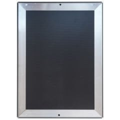 25 mm Antrasit Renk Alüminyum Poster Çerçeve Gönye Köşe