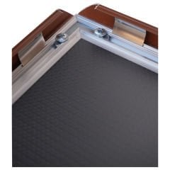 25 mm Kahverengi Alüminyum Poster Çerçeve Gönye Köşe