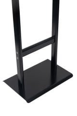 Siyah Çift Ayaklı Reklam ve Menü Panosu(Yatay)