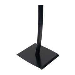 Ojigi (Eğimli) Tek Ayaklı Reklam ve Menü Panosu SİYAH RENK