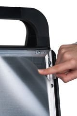 Yeni nesil A Pano Kaldırım ve Reklam Panosu(Siyah)