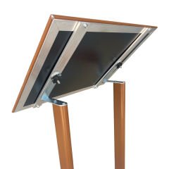 Kahverengi Çift Ayaklı Reklam ve Menü Panosu(Yatay)