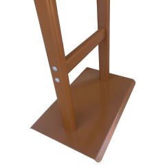 Kahverengi Çift Ayaklı Reklam ve Menü Panosu(Yatay)