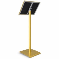 Gold Renk Menü Panosu Tek Ayaklı Yönlendirme ve Reklam Panosu