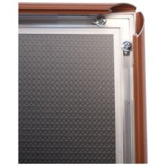 Kahverengi Menü ve Reklam Panosu Tek Ayaklı Yönlendirme ve Bilgilendirme