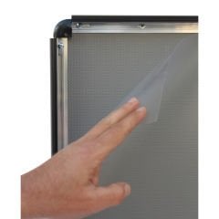 Maki Pano Siyah Çift Taraflı Alüminyum Reklam ve Kaldırım Panosu & Tabelası