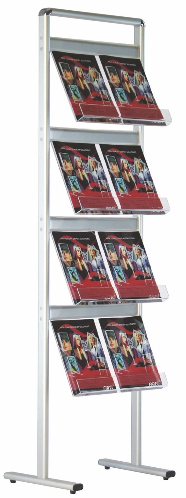 Alüminyum T Ayaklı Broşürlük&Broşür Standı