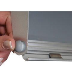 Tek Ayaklı Zigzag Broşürlük&Broşür Standı