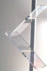 Tek Ayaklı Zigzag Broşürlük&Broşür Standı