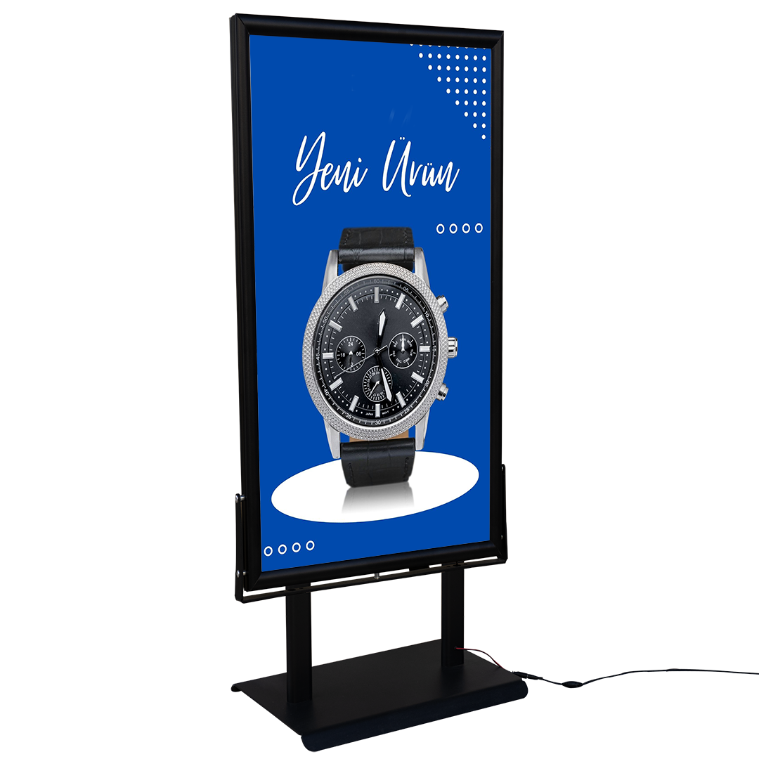 NEOLIGHT Işıklı Sac Tabanlı Reklam ve Poster Panosu - Led Afiş Pano