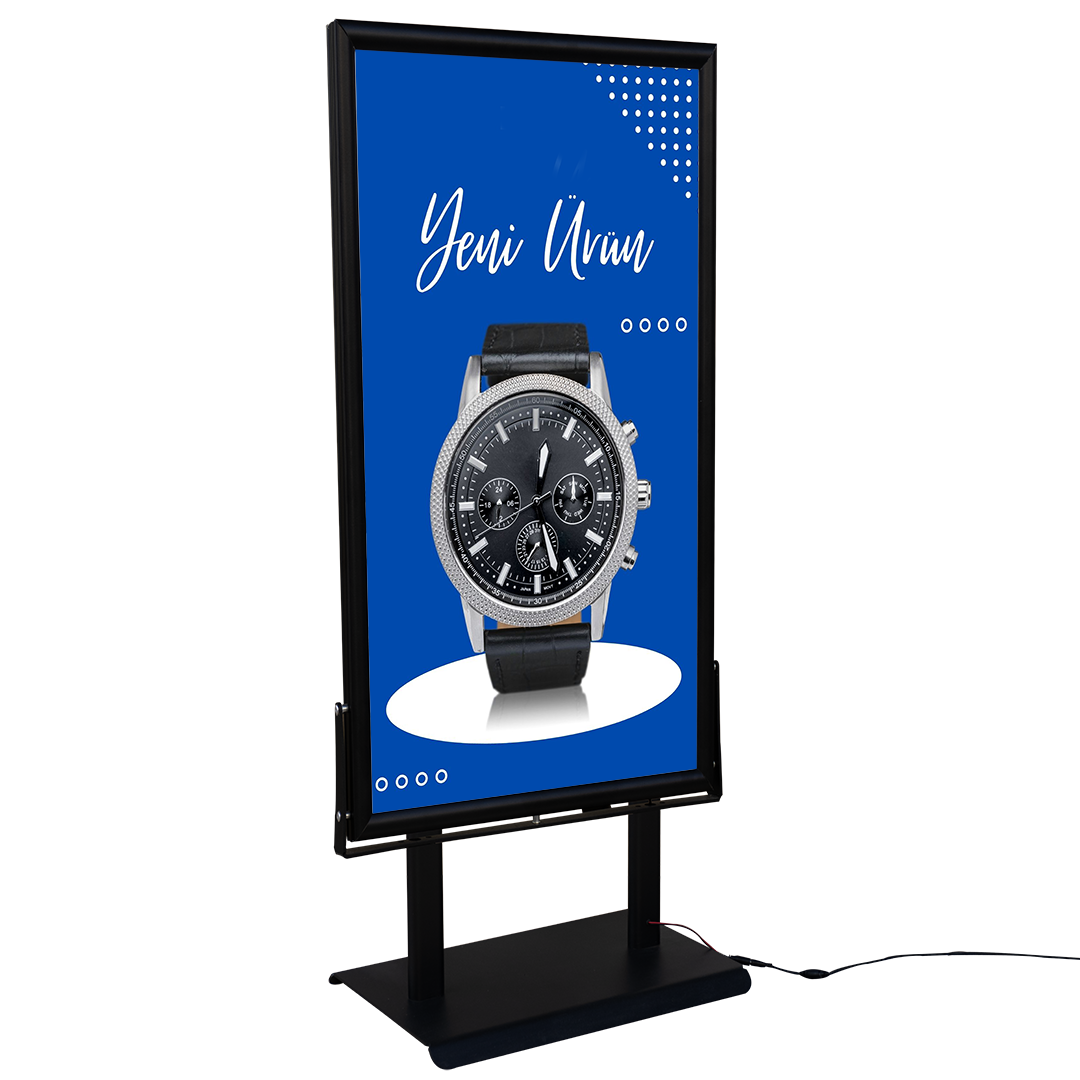 NEOLIGHT Işıklı Sac Tabanlı Reklam ve Poster Panosu - Led Afiş Pano