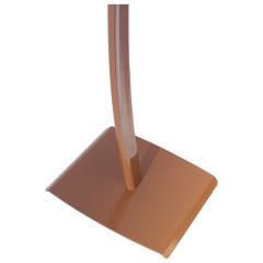 Ojigi (Eğimli) Tek Ayaklı Reklam ve Menü Panosu Kahverengi