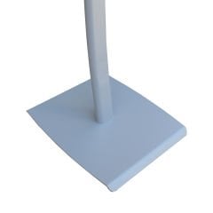 Ojigi (Eğimli) Tek Ayaklı Reklam ve Menü Panosu Eloksal Gri