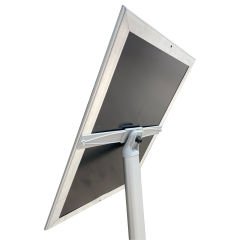 Gönye Köşe Dekoratif Menü Bigilendirme ve Yönlendirme Panosu Eloksal(Gri) Renk