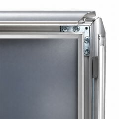 Gri Renk Helezon Su Tanklı Reklam ve Kaldırım Panosu Kapı Önü Yaylı Pano