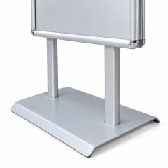 Sac MAKİ Eloksal Gri Çift Taraflı Reklam&Poster Panosu