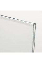 L Tipi Tek Taraflı Dikey Föylük - Masaüstü Pleksi Menü ve Fiyatlık