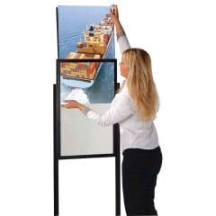 Eko info Sürgülü Poster ve Afiş Panosu - Sürgülü Reklam Panosu