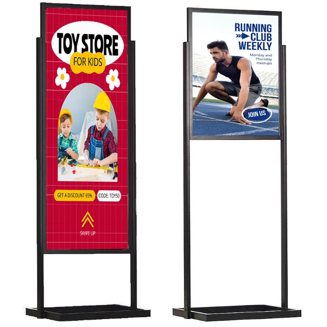 Eko info Sürgülü Poster ve Afiş Panosu - Sürgülü Reklam Panosu