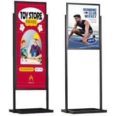 Eko info Sürgülü Poster ve Afiş Panosu - Sürgülü Reklam Panosu