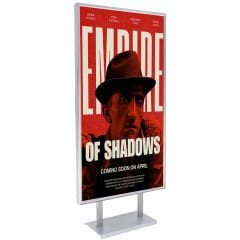 Huge XL Çift Taraflı Reklam & Poster Panosu 70x140 cm  - Ayaklı Reklam Panosu