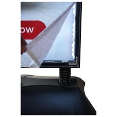 GLOWIX Işıklı Tekstil Baskı Reklam ve Poster Panosu - Su Tabanlı Yaylı Led Pano