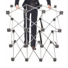 Pop-Up Örümcek Stand 3x5 Panel Düz – Taşınabilir Fuar ve Tanıtım Standı