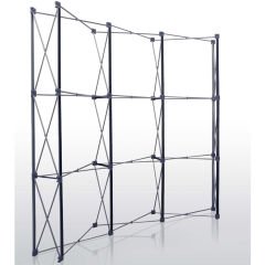Pop-Up Örümcek Stand 3x5 Panel Düz – Taşınabilir Fuar ve Tanıtım Standı